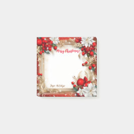 Vrolijk kerstfeest post-it® notes