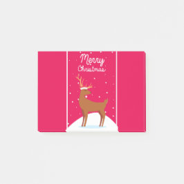 Vrolijk kerstfeest post-it® notes