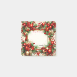 Vrolijk kerstfeest post-it® notes