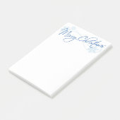 Vrolijk kerstfeest post-it® notes (Schuin)