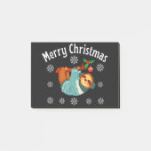 Vrolijk kerstfeest post-it® notes (Voorkant)