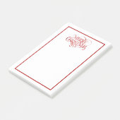 Vrolijk kerstfeest post-it® notes (Schuin)