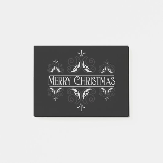 Vrolijk kerstfeest post-it® notes (Voorkant)