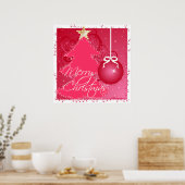 Vrolijk kerstfeest ~ poster (Keuken)