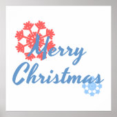 Vrolijk kerstfeest poster (Voorkant)