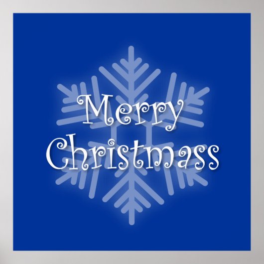 Vrolijk kerstfeest poster (Voorkant)