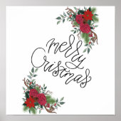 Vrolijk kerstfeest poster (Voorkant)