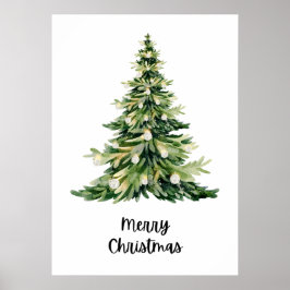 Vrolijk kerstfeest poster