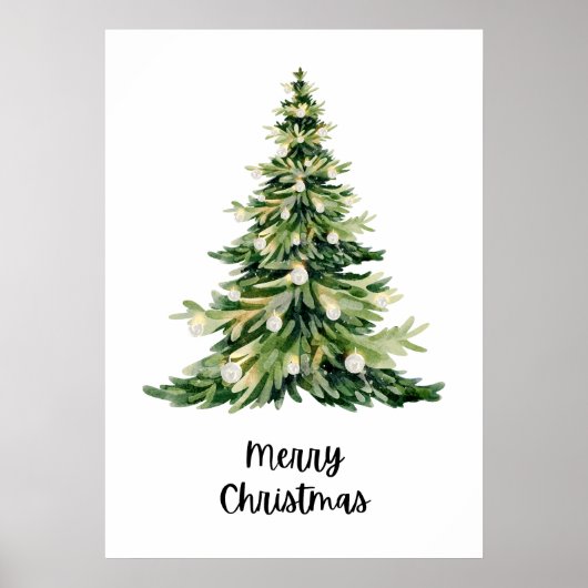 Vrolijk kerstfeest poster (Voorkant)