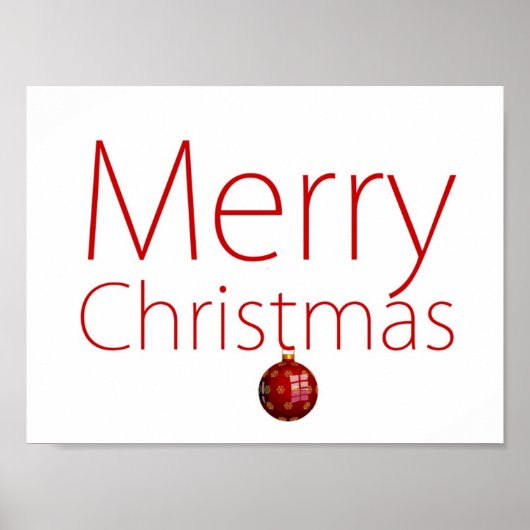 Vrolijk kerstfeest! poster (Voorkant)