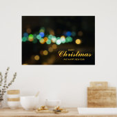 Vrolijk kerstfeest poster (Keuken)