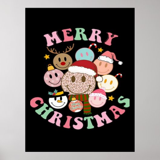 Vrolijk kerstfeest poster (Voorkant)