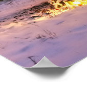 Vrolijk kerstfeest poster (Hoek)