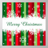 Vrolijk kerstfeest poster (Voorkant)