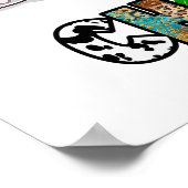 Vrolijk kerstfeest poster (Hoek)