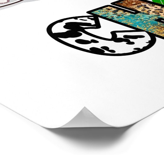 Vrolijk kerstfeest poster (Hoek)