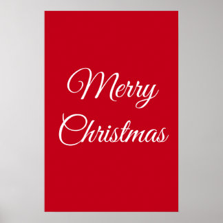 Vrolijk kerstfeest poster