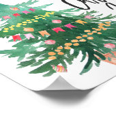 Vrolijk kerstfeest, Poster kerstboom (Hoek)