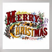 Vrolijk kerstfeest Posters (Voorkant)