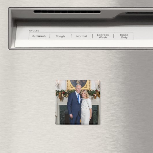 Vrolijk kerstfeest, President Joe Biden en 1st Lad Magneet (Insitu (Vaatwasser))