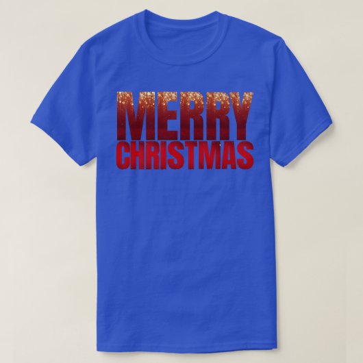 Vrolijk kerstfeest Prettige feestdagen Greetings P T-shirt (Design voorkant)