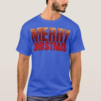 Vrolijk kerstfeest Prettige feestdagen Greetings P T-shirt