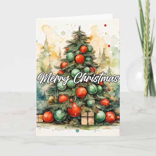 vrolijk kerstfeest prettige feestdagen | iedereen (Voorkant)