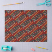 Vrolijk kerstfeest Puppies feestelijk Tissuepapier (Craft)