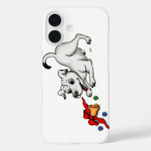Vrolijk kerstfeest! Puppy met Bell en Ball Case-Mate iPhone Case (Achterkant)