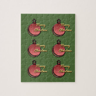 Vrolijk kerstfeest, puzzel om te verkopen! legpuzzel