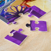 Vrolijk kerstfeest puzzle 1.014 stuks legpuzzel (Zijkant)