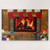 Vrolijk kerstfeest puzzle 1.014 stuks legpuzzel (Horizontaal)