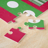 Vrolijk kerstfeest Puzzle-kerstfeest Legpuzzel (Zijkant)