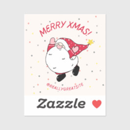 Vrolijk kerstfeest @reallygreatSite Sticker