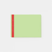 Vrolijk kerstfeest, Red Banner Post-it® Notes (Voorkant)