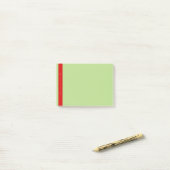 Vrolijk kerstfeest, Red Banner Post-it® Notes (Op bureau)