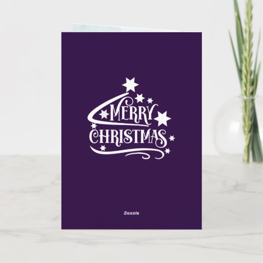 Vrolijk kerstfeest  Red Santa Truck Kaart (Achterkant)