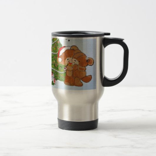 Vrolijk kerstfeest reisbeker (Rechts)
