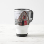 Vrolijk kerstfeest reisbeker (Voorkant rechts)