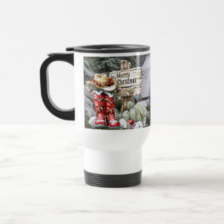 Vrolijk kerstfeest reisbeker