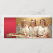 Vrolijk kerstfeest. Religieuze fijne kerstKaarten Feestdagenkaart (Voorkant)