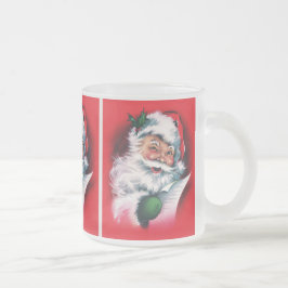 Vrolijk kerstfeest, , retro, Santa claus, happy Sa Matglas Koffiemok