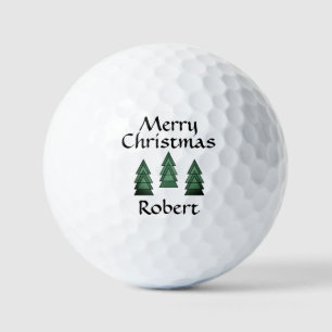 Vrolijk kerstfeest #Robert golfballen door dalDesi