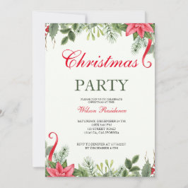 vrolijk kerstfeest | rode typografie kaart