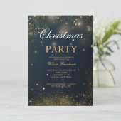 vrolijk kerstfeest | rode typografie kaart (Staand voorkant)