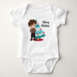 Vrolijk kerstfeest romper