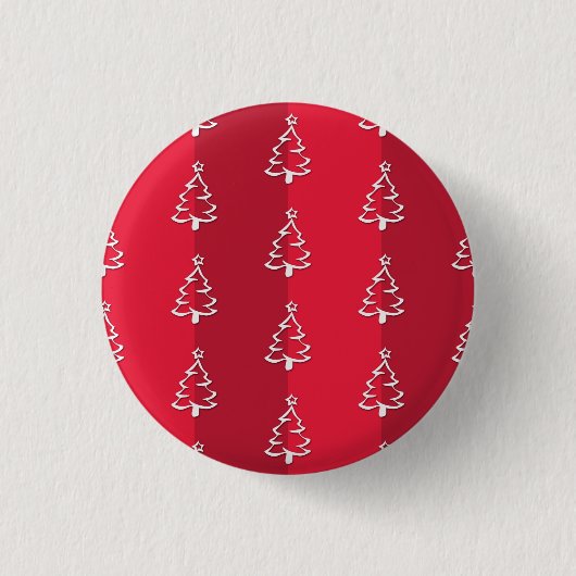 Vrolijk kerstfeest ronde button 3,2 cm (Voorkant)