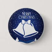 Vrolijk kerstfeest ronde button 5,7 cm (Voorkant)