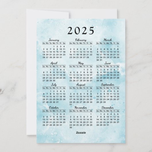 Vrolijk Kerstfeest Rood en Blauw Schattige Pinguïn Feestdagenkaart (Achterkant)