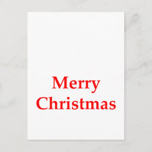 Vrolijk Kerstfeest Rood Het MUSEUM Zazzle Gifts Feestdagenkaart